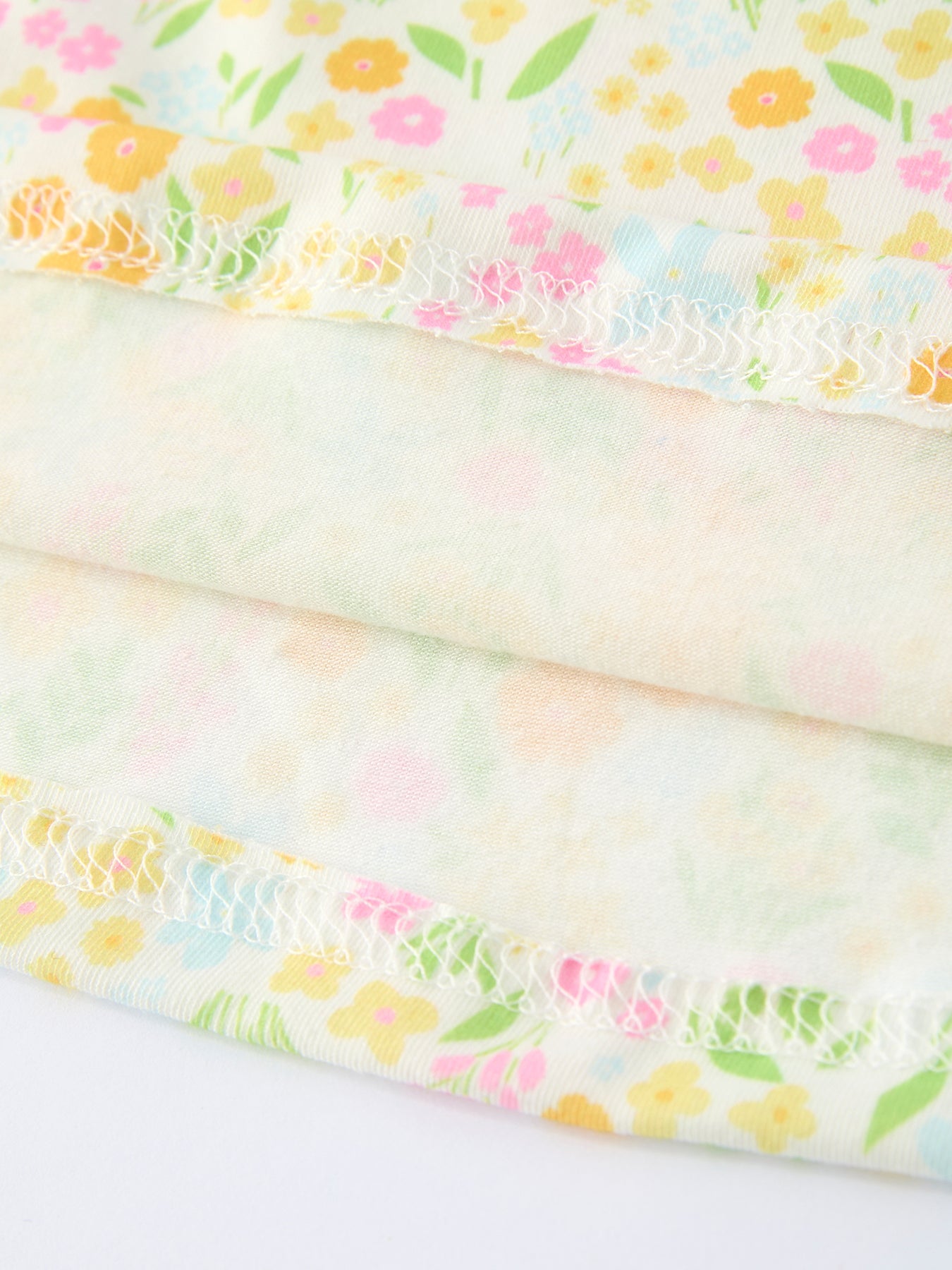 Spring Floral Smocked Girl Dress