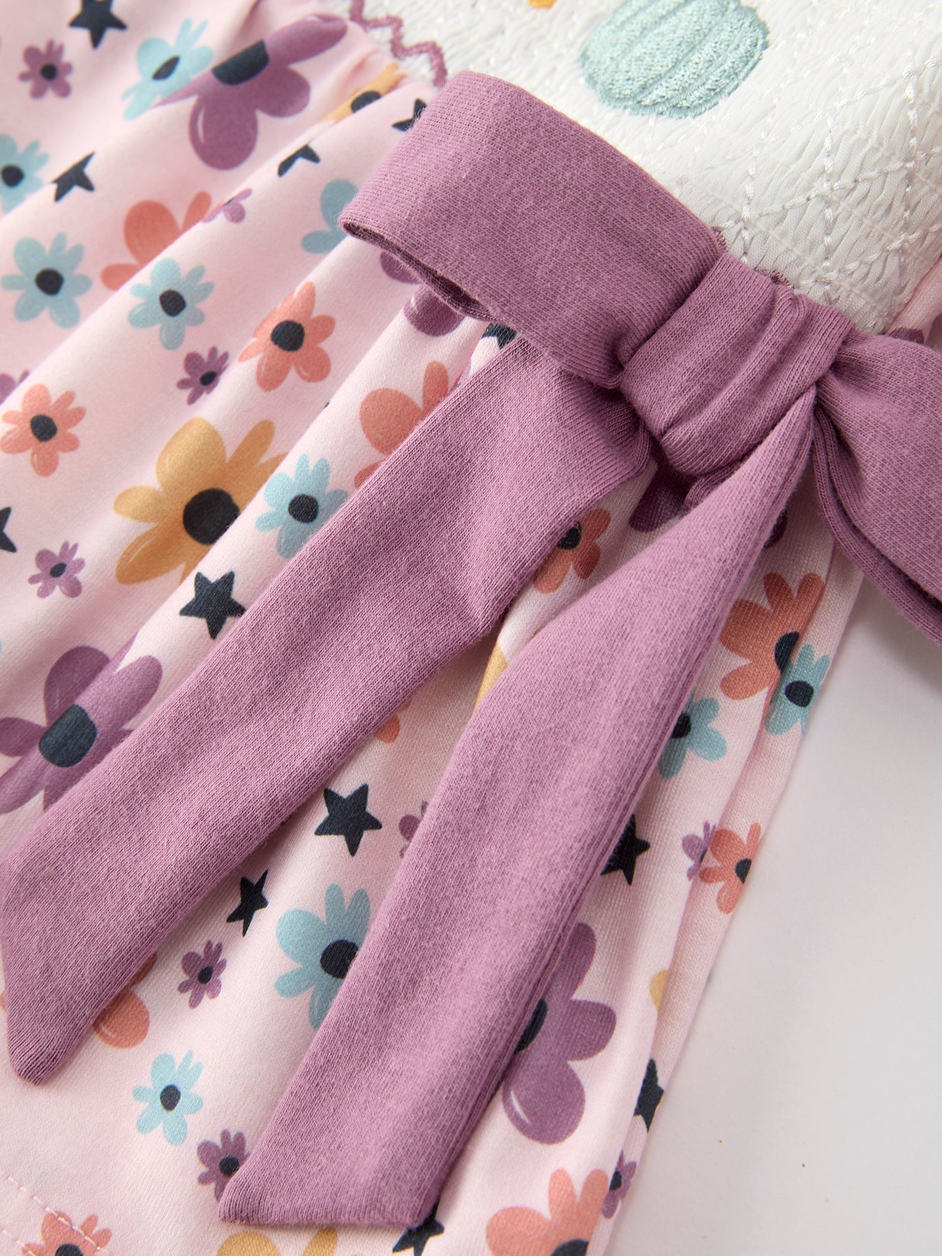 Halloween Thanksgiving Pumpkin Floral Bow Bloomer Set Rylee Faith Designs