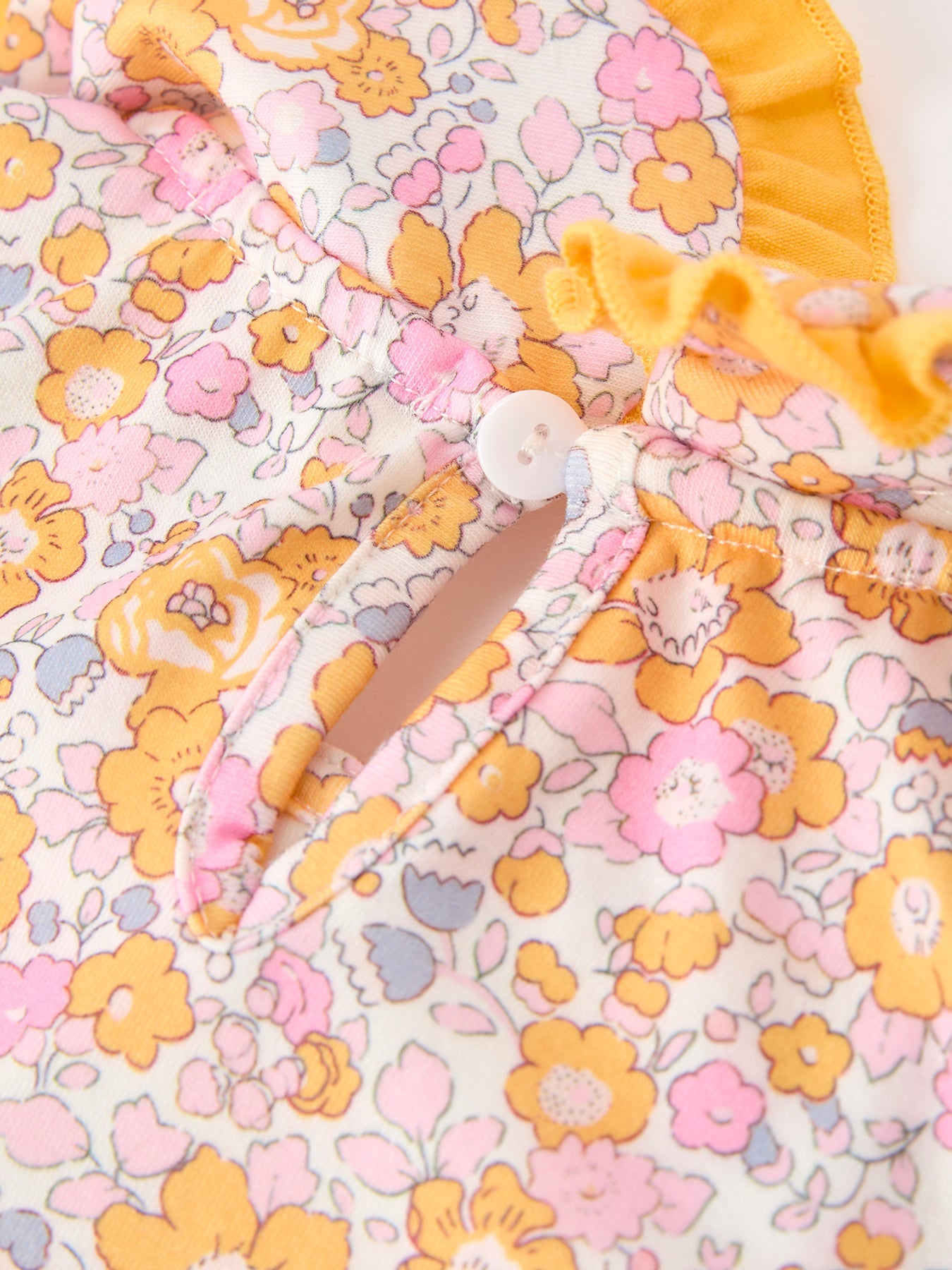 Halloween Pumpkin Floral Girls Dress Rylee Faith Designs