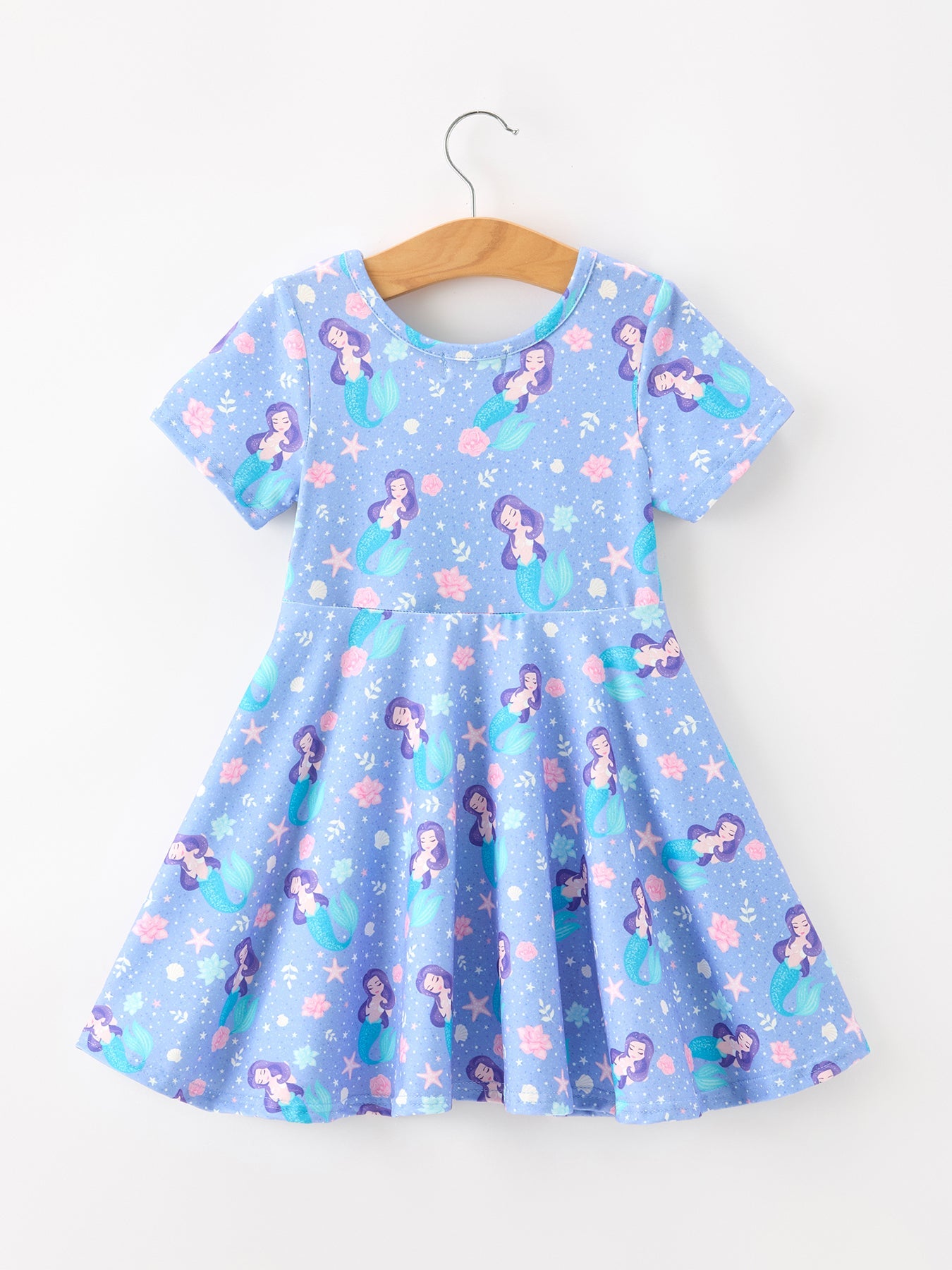 Ocean Fantasy Twirl Girls Dress Rylee Faith Designs