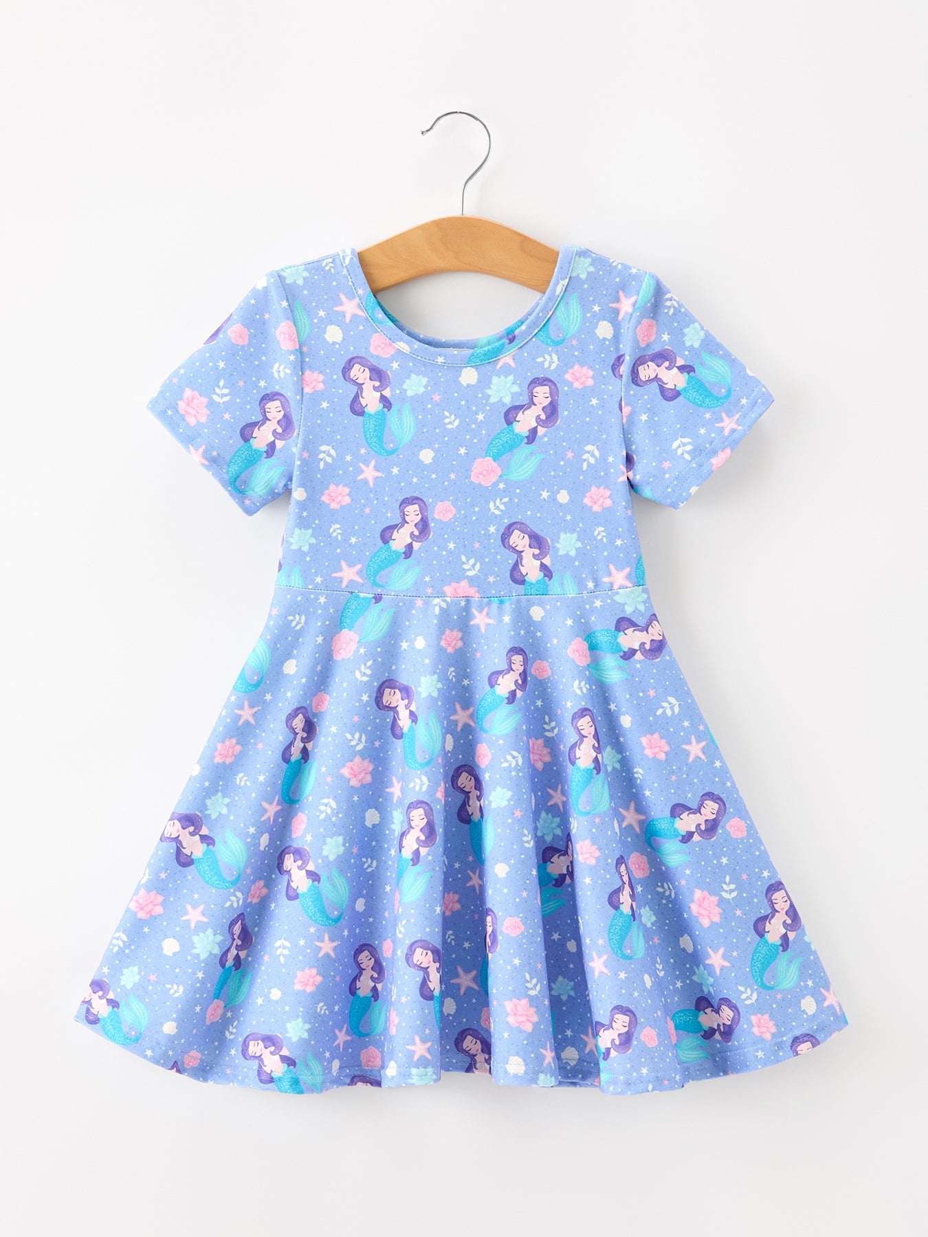 Ocean Fantasy Twirl Girls Dress Rylee Faith Designs