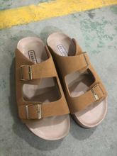 Load image into Gallery viewer, RTS: Buckle and Suede Sandal
