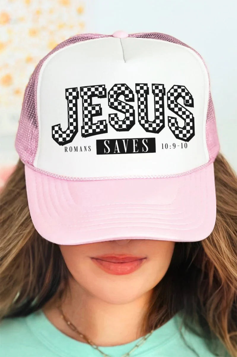 Jesus Saves Trucker Cap