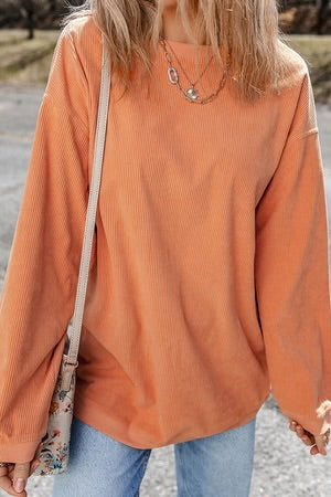 Hint of Fall Corduroy Sweatshirts