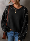 Comfy Pearled Sweater