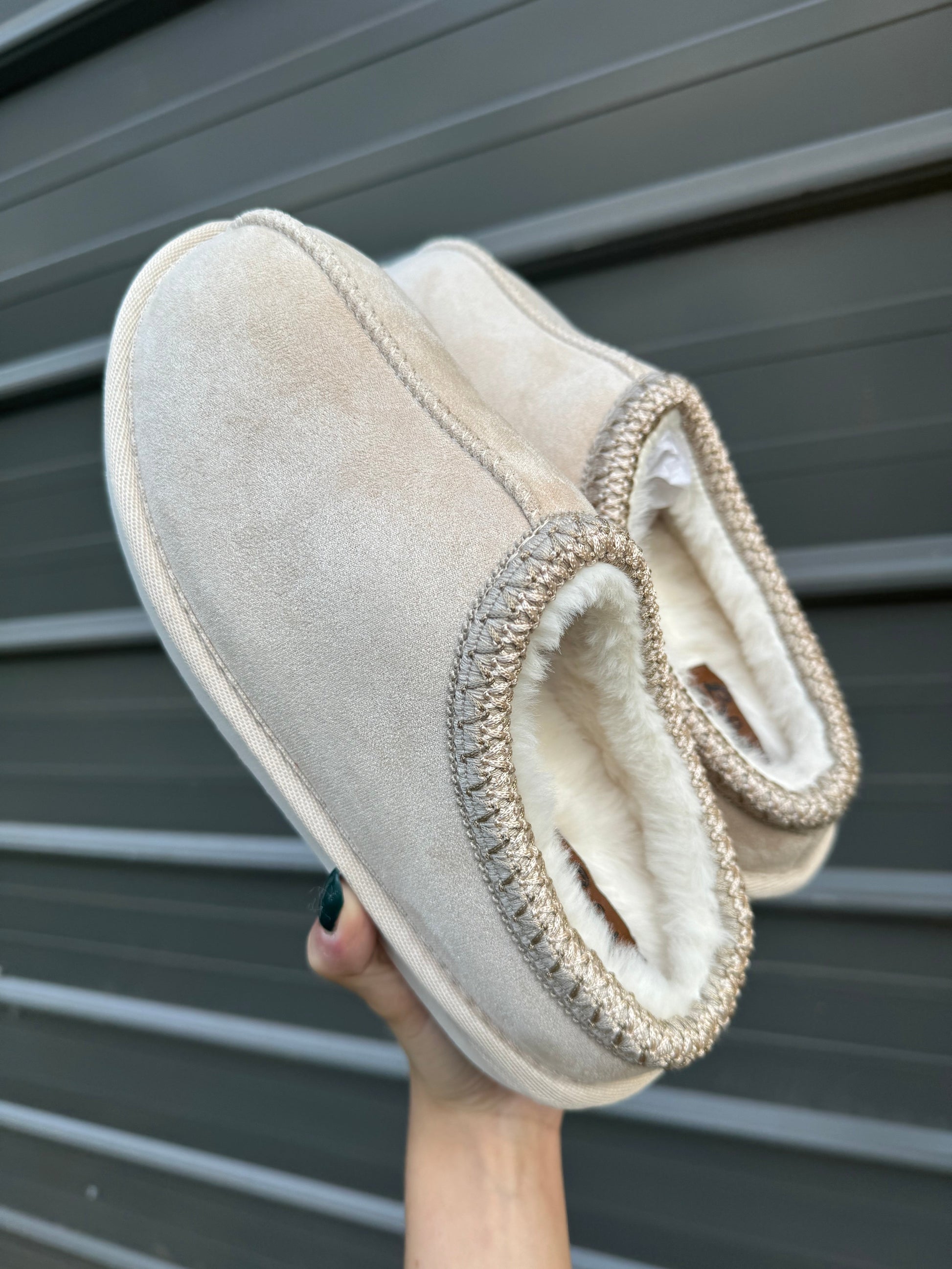 Cow print bruin slippers Gunpowder and Lace Boutique Nac