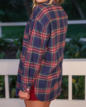 Load image into Gallery viewer, Lola Flannel Tunic Top
