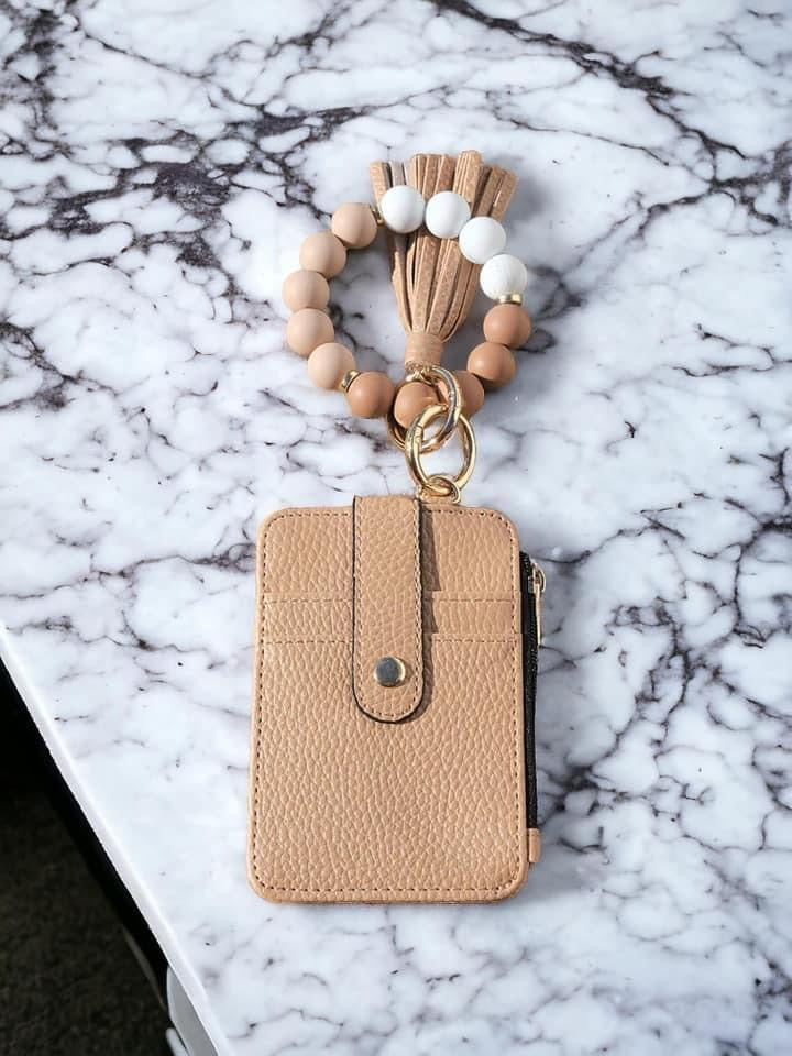 Brown Wristlet