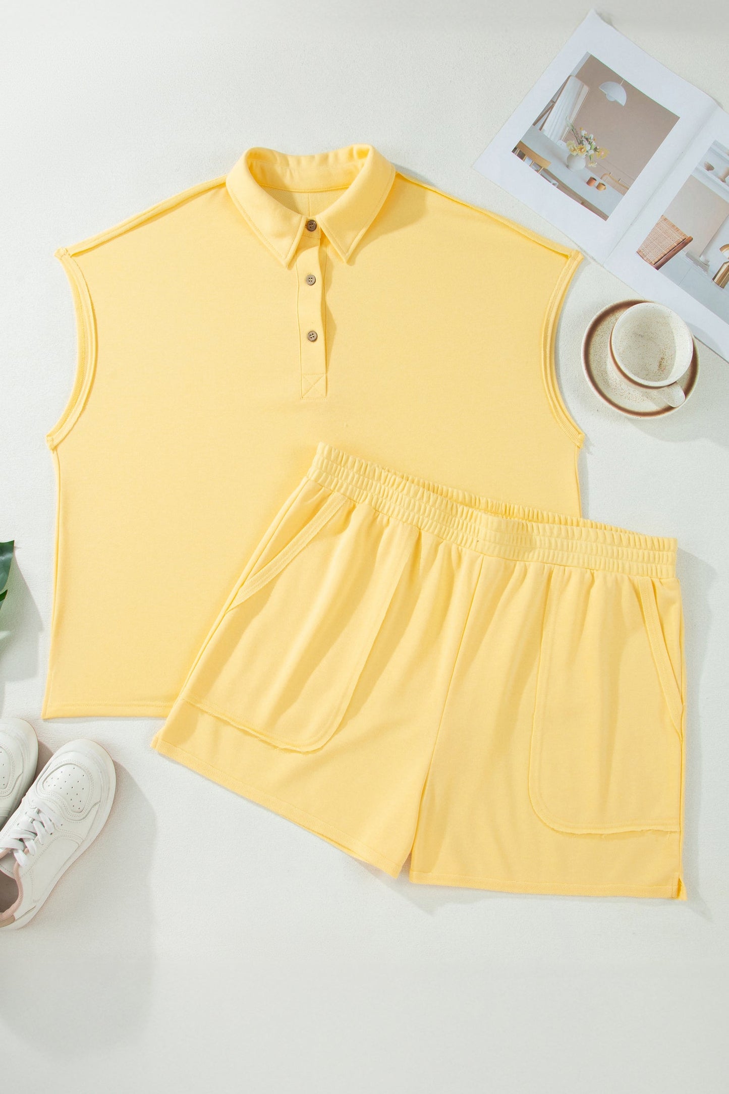 Legacy Solid Color Polo PLUS Tee Threaded Pear