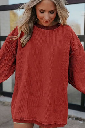 Hint of Fall Corduroy Sweatshirts