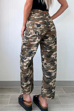 Load image into Gallery viewer, THE CAMO EDIT DISTRESSED DENIM PANTS **SHIPPING EXPECTED TO BEGIN ON DATE 11/16**
