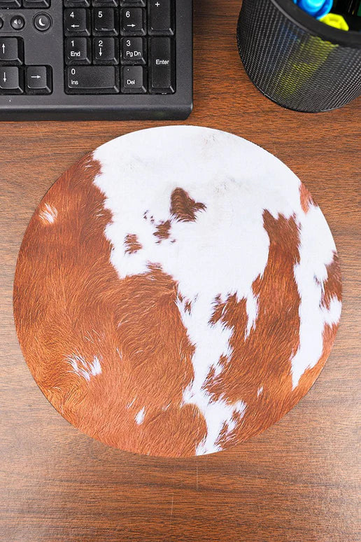 Cow Print Mousepad