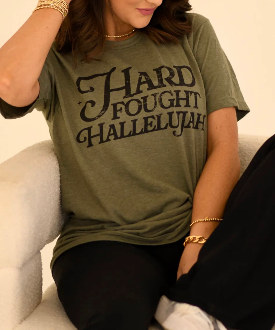 Hard Fought Hallelujah Tee