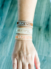 Load image into Gallery viewer, &quot;Grateful&quot; Woven Bracelets
