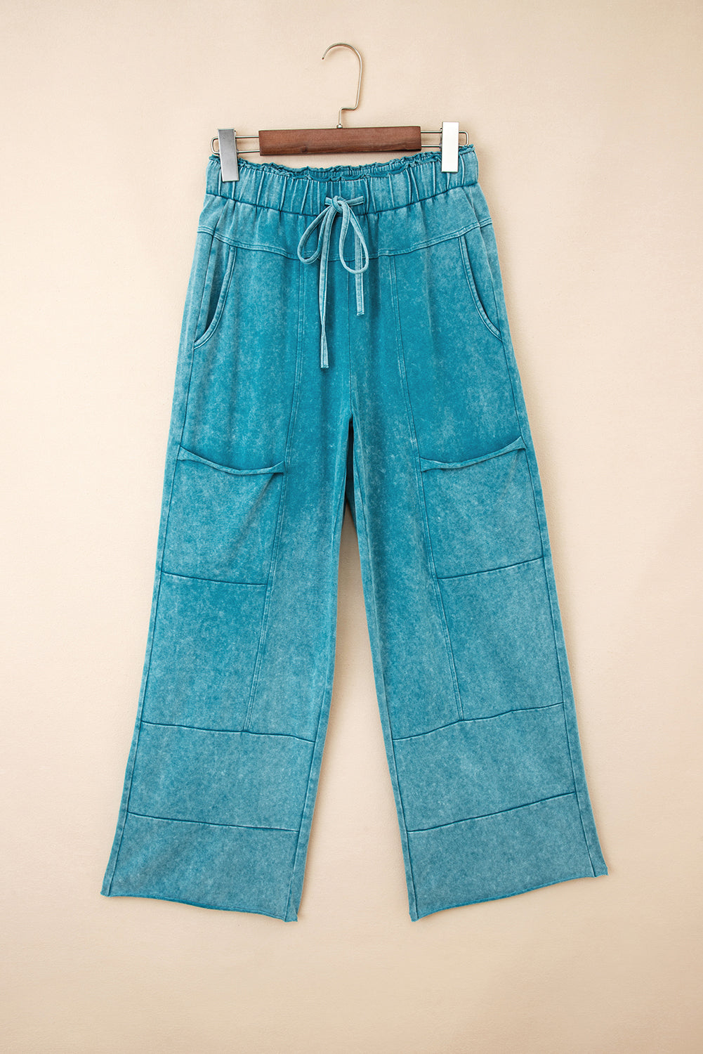 Teagan Raw Hem Pants - Lapis Indie & Co.