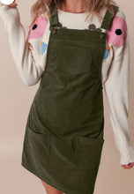 Load image into Gallery viewer, Corduroy Overall Dress
