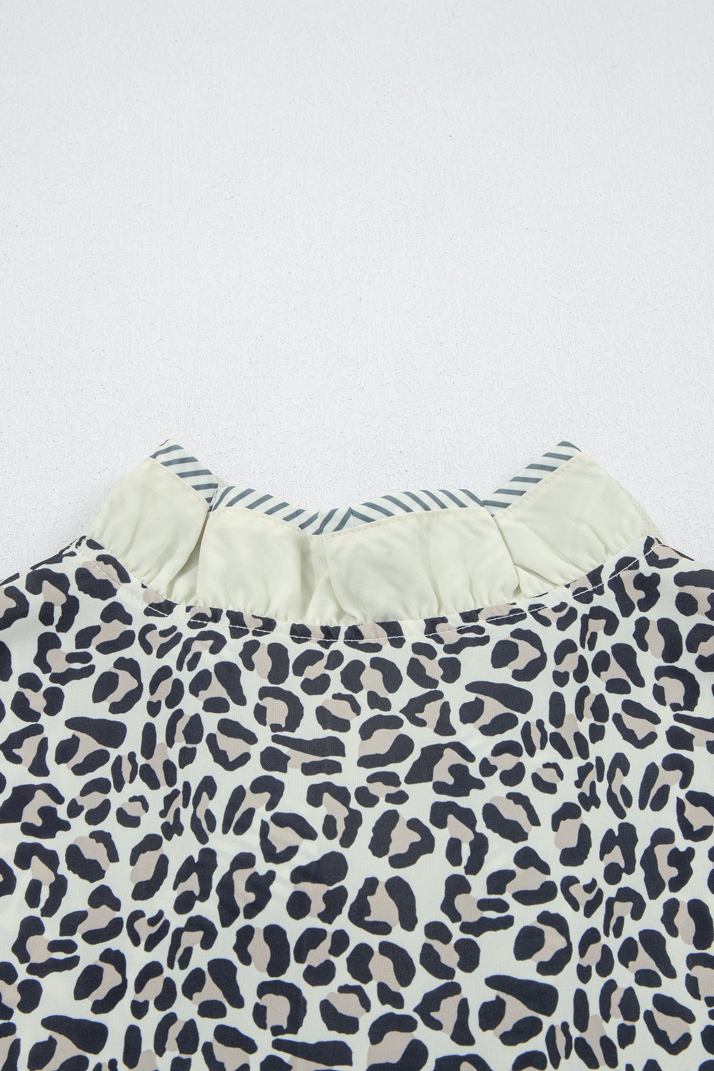 Paige Frilled Short Sleeve PLUS Blouse Threaded Pear