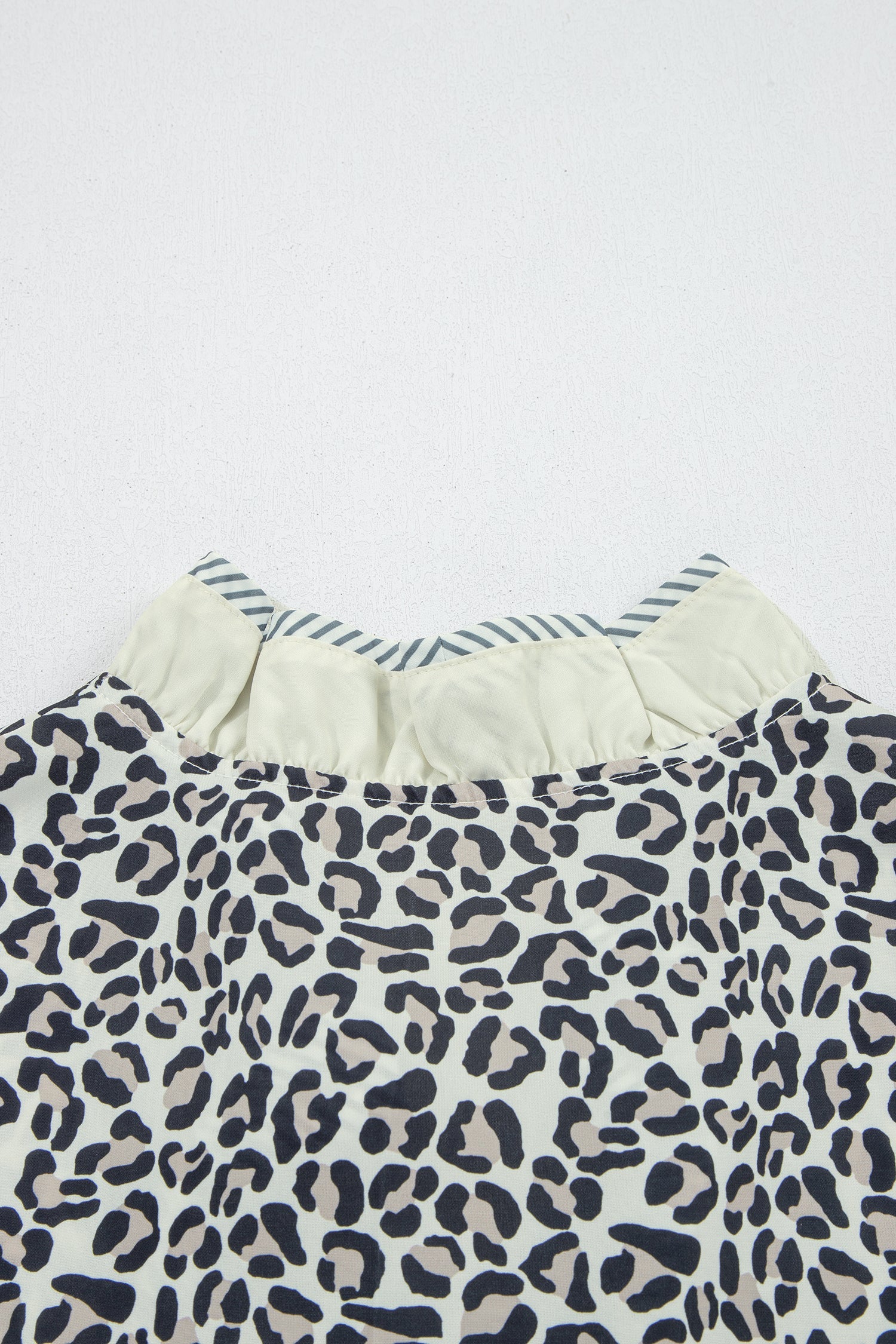 Paige Frilled Short Sleeve PLUS Blouse Threaded Pear