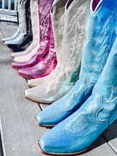 Load image into Gallery viewer, RTS: The Elle Woods Bend and Snap Cowgirl Boot-
