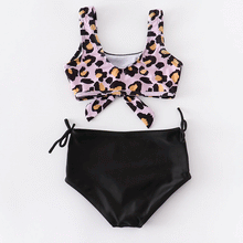 Load image into Gallery viewer, RTS: Leopard 2-piece Swim-
