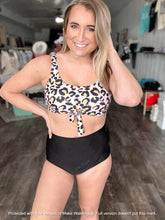 Load image into Gallery viewer, RTS: Leopard 2-piece Swim-
