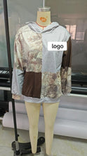 Load image into Gallery viewer, CHT--Flower Patchwork Hoodie
