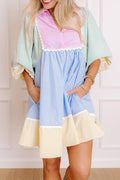 Pastel Striped Dress