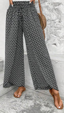 Load image into Gallery viewer, Tied Printed Wide Leg Pants
