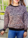 Pink Leopard Long Sleeve Top