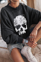 Load image into Gallery viewer, BONE JOUR DROP SHOULDER SWEATSHIRT
