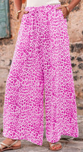 Load image into Gallery viewer, Boho Leopard Wide Leg Pants
