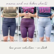 Load image into Gallery viewer, RTS: Mama and Me Biker Shorts-
