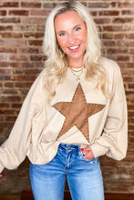 Load image into Gallery viewer, Preorder-Studded Star Graphic Loose Fit Top
