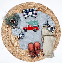 Load image into Gallery viewer, RTS: Bringing home the Christmas tree sweater
