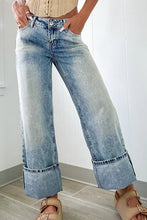 Load image into Gallery viewer, VINTAGE INPSIRED WIDE LEG JEANS **SHIPPING EXPECTED TO BEGIN ON DATE 11/05**
