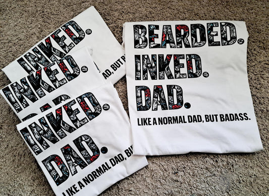 Bearded Inked Dad Tees Miss Kays Closet