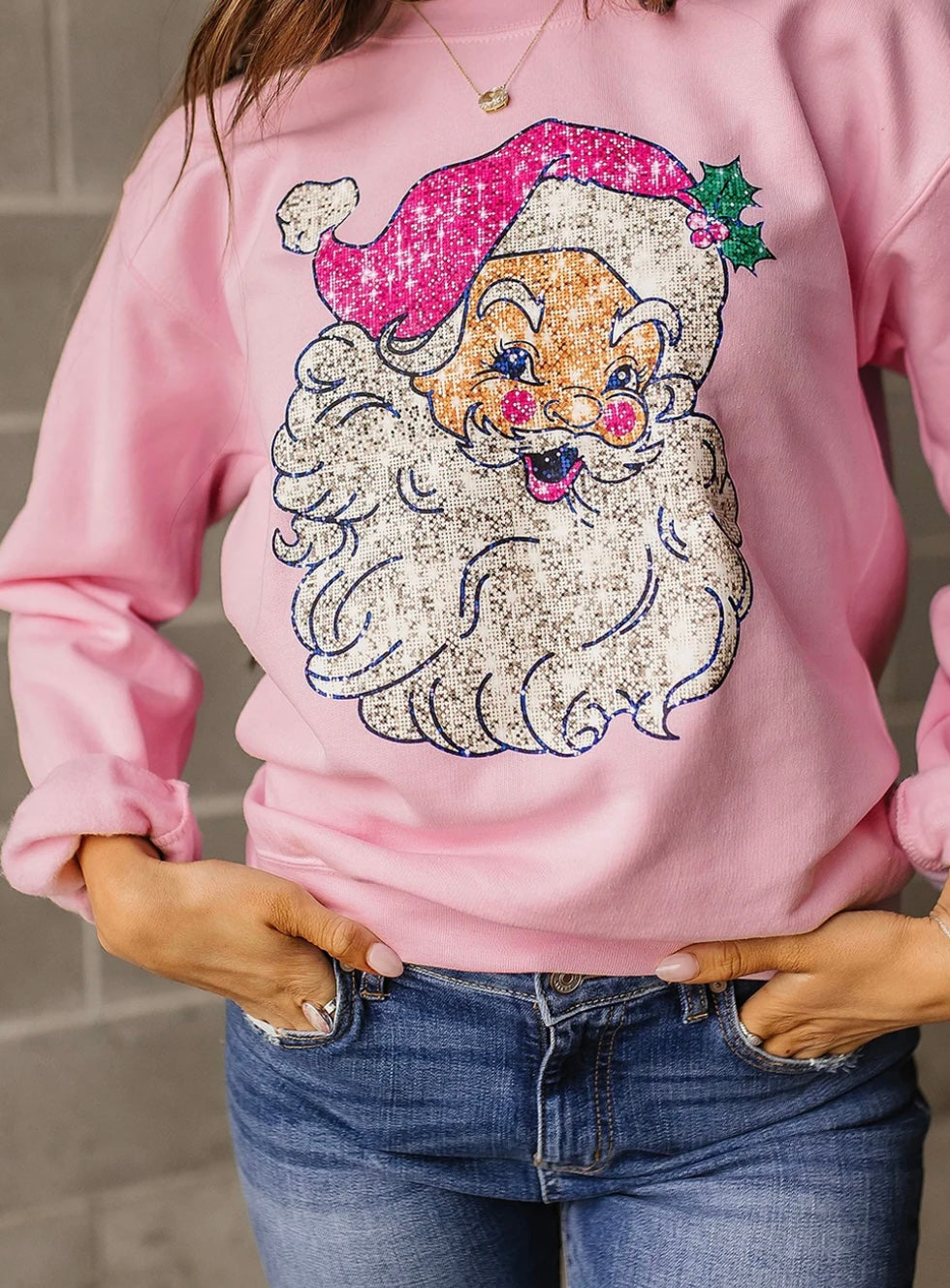 Christmas Claus Graphic Sweatshirt