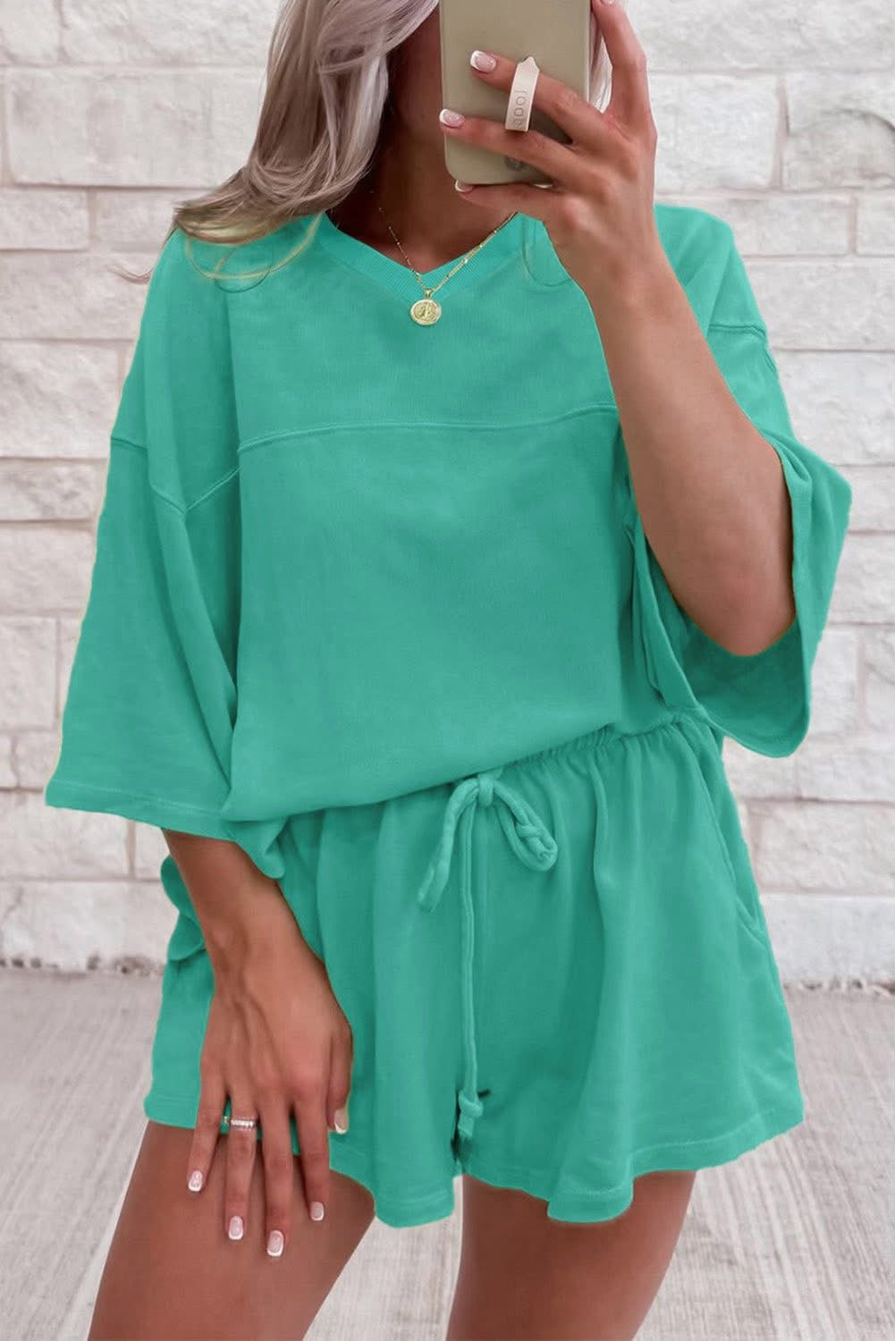 Seafoam Green Oversized T Set