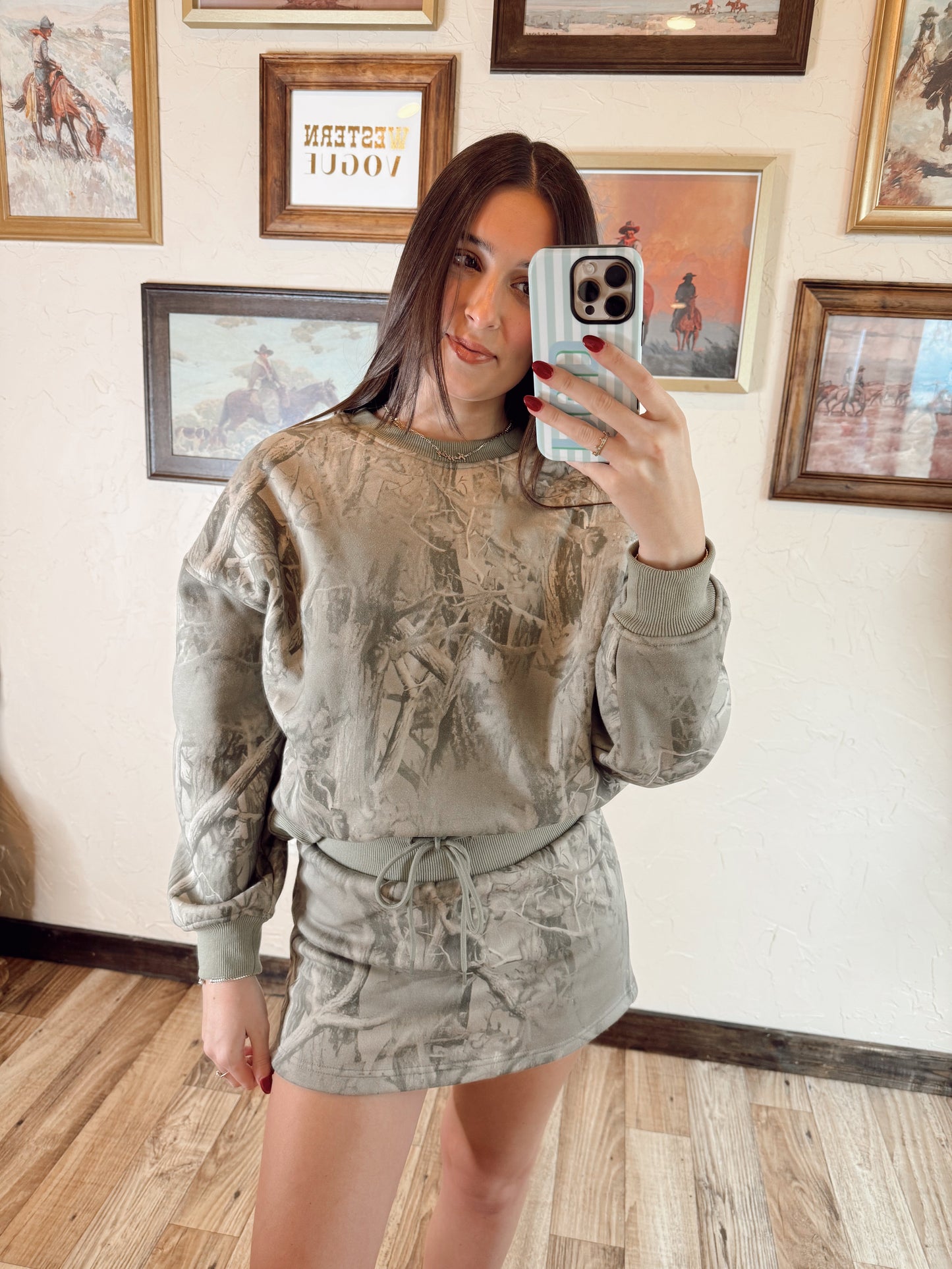 The Tree Camo Sweatshirt