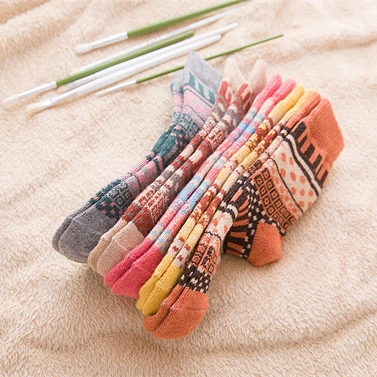 Womens Winter Socks-5Pair Pack