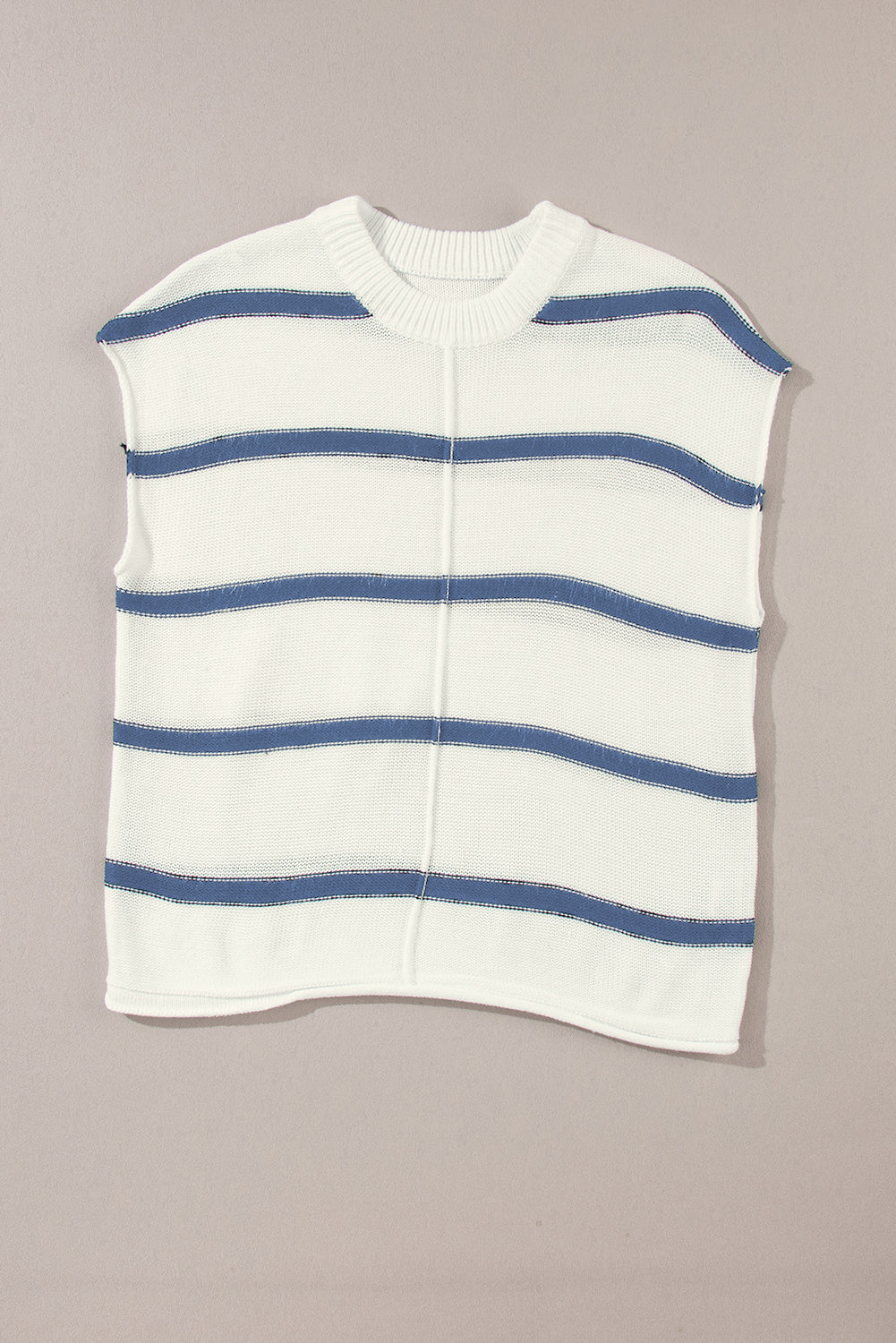 Rhodes Striped Batwing Sleeve Sweater Tee Indie & Co.