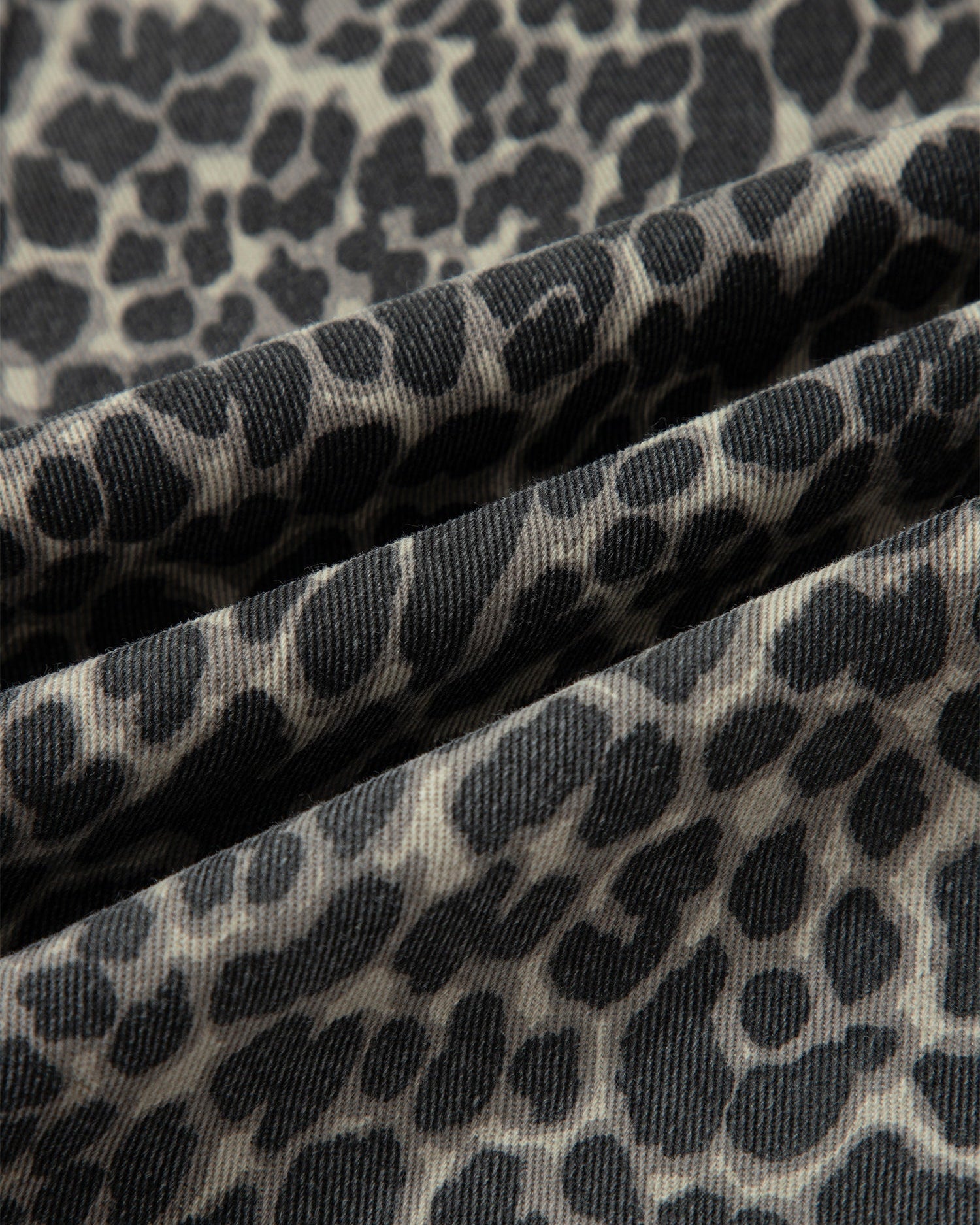 Naeve Leopard Print High Waist Barrel Jeans Indie & Co.