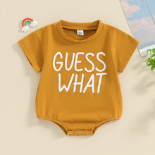 Load image into Gallery viewer, RTS: &quot;Guess what? Chicken butt&quot; Onesie-
