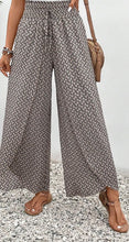 Load image into Gallery viewer, Tied Printed Wide Leg Pants
