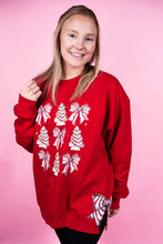 Load image into Gallery viewer, Side Bows Cakes And Bows Sweatshirt
