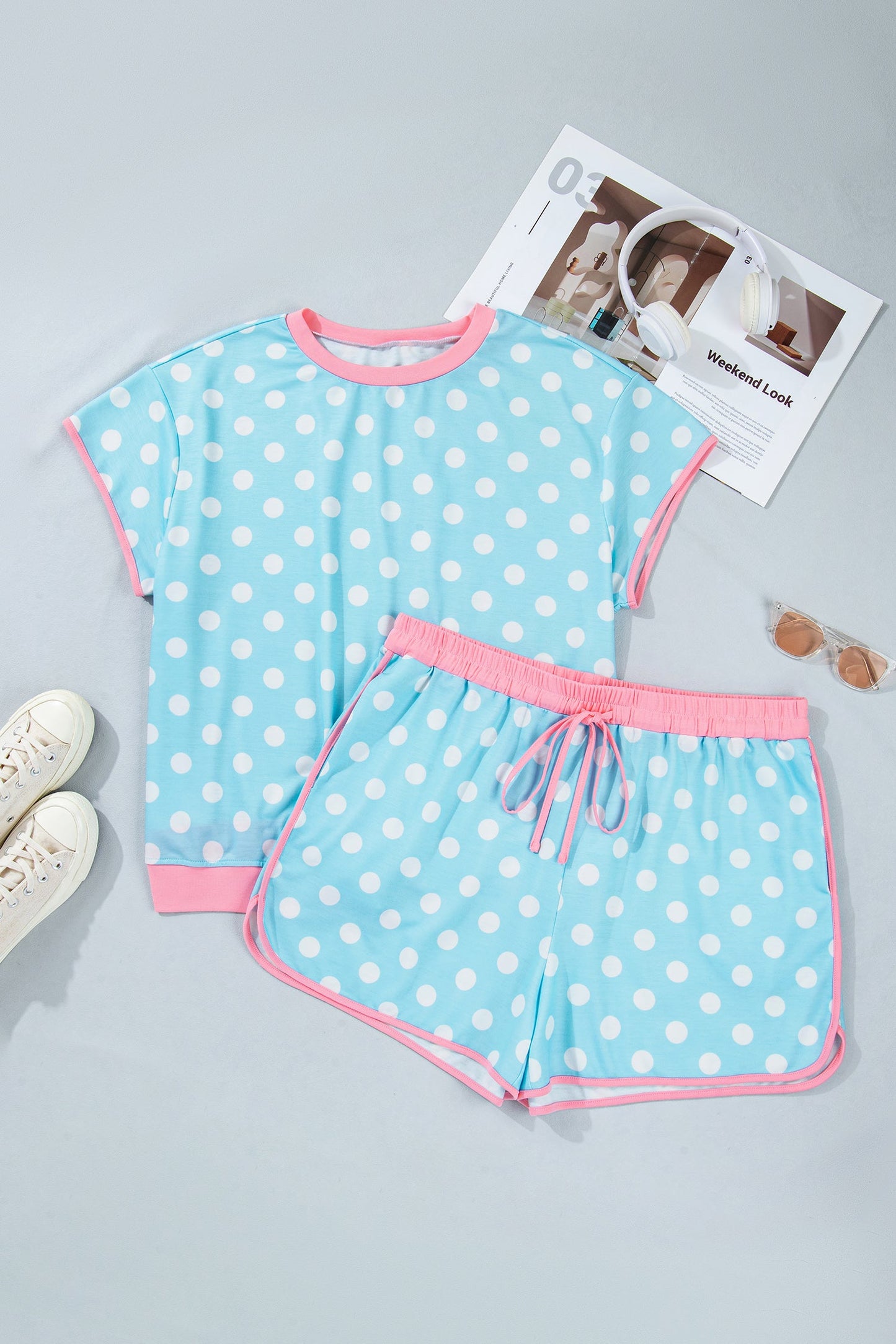 Mikayla Trim 2pcs Short PLUS Set Threaded Pear