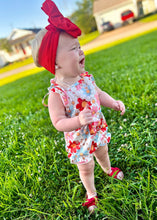 Load image into Gallery viewer, RTS: The Riley Floral Bubble Romper
