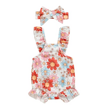 Load image into Gallery viewer, RTS: The Riley Floral Bubble Romper
