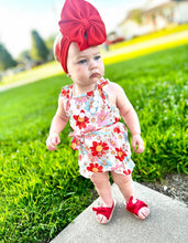 Load image into Gallery viewer, RTS: The Riley Floral Bubble Romper
