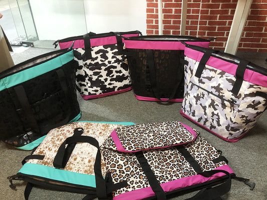 Cross Border Leopard Cow Cooler Bags Koc Wholesale